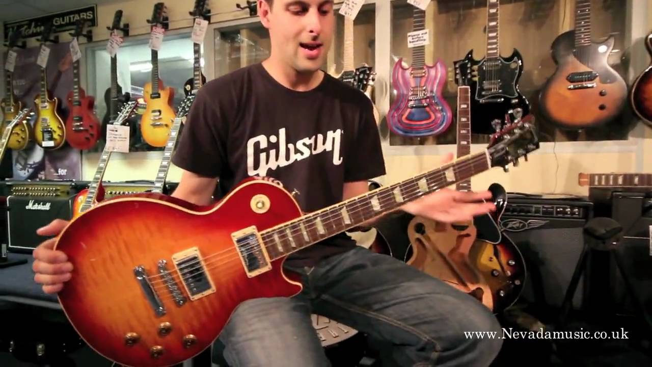Inside A Gibson 08 Les Paul Standard Cherry Sunburst Pmt Youtube