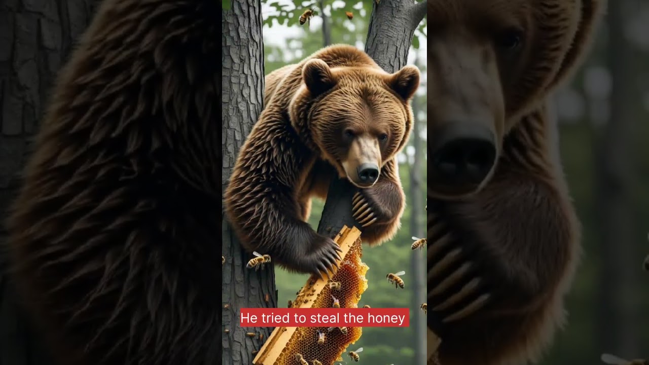 BEAR AND HONEY | Moral Story |