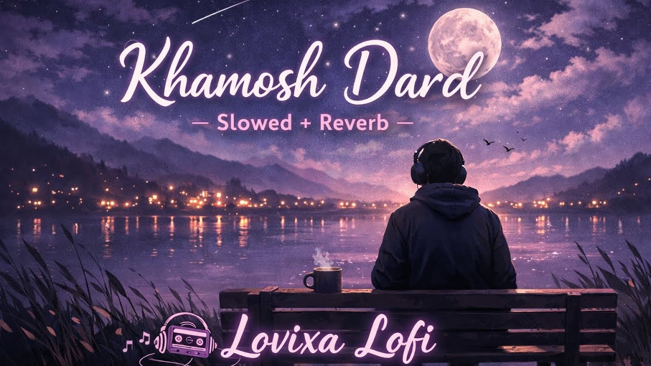 Khamosh Dard (Slowed + Reverb) 💔 | Feel The Pain | Lovixa Lofi