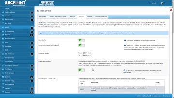 SecPoint Protector V56 - How to Disable Client Renegotiation