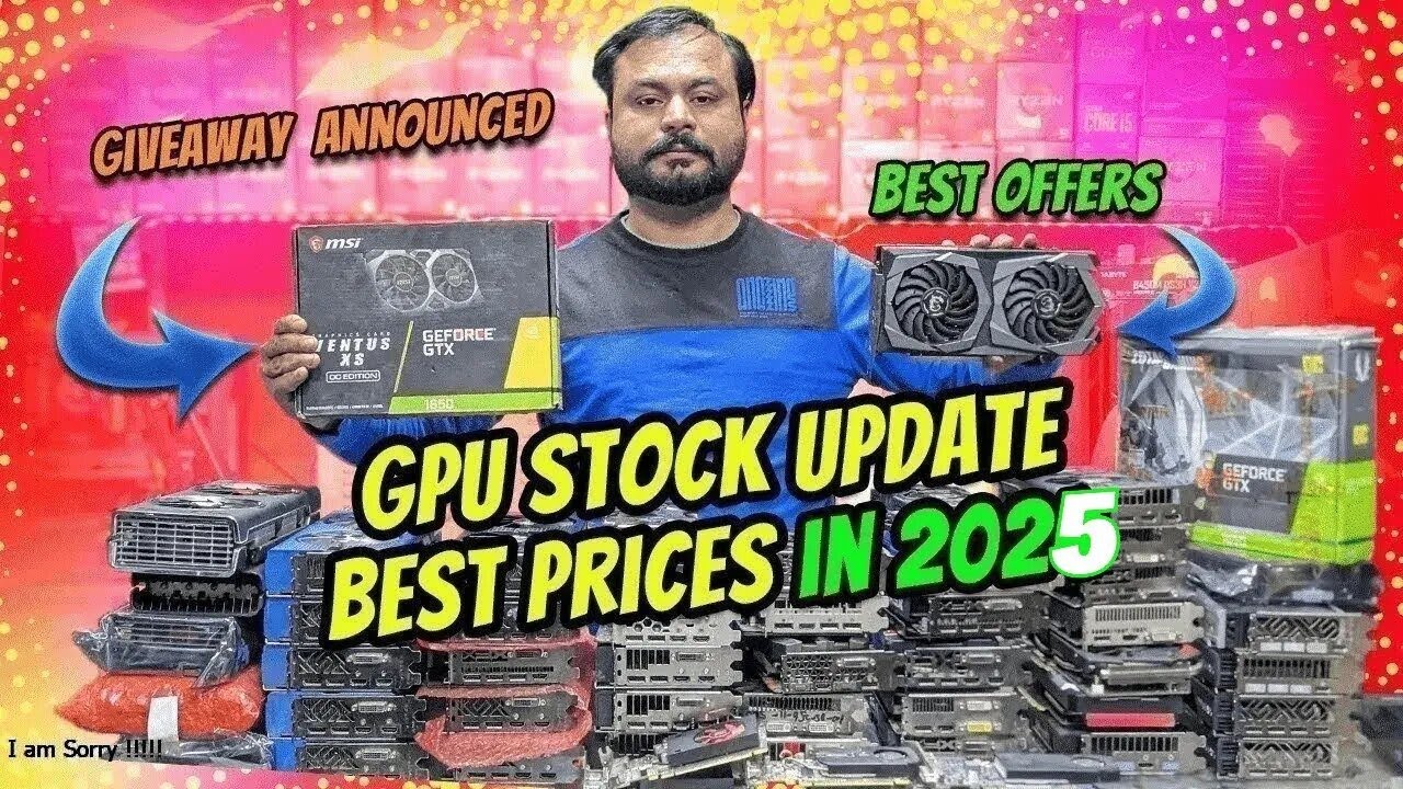 Graphics Card Stock & Price Update Pakistan 2025
