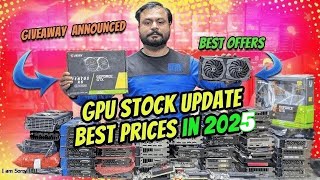 Graphics Card Stock &amp; Price Update Pakistan 2025