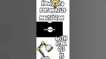 Custom Mouse Cursors with HTML & CSS & JS  #coding  #programming #code
