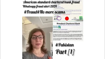 whatsapp fraud alert 2024|American standard chartered bank fraud#Fraud#Nomorescams
