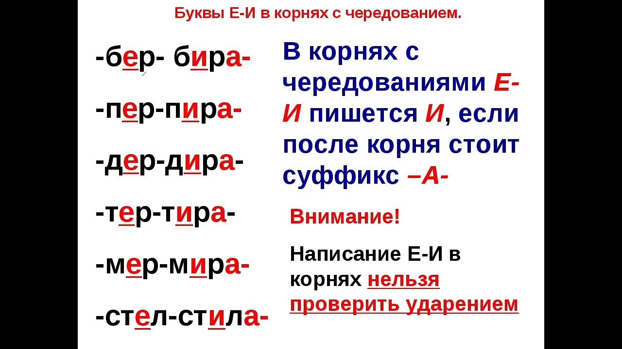 Слова в корне бер. Правило написания гласных в корне бир бер. Правило бер бир тер тир пер пир.