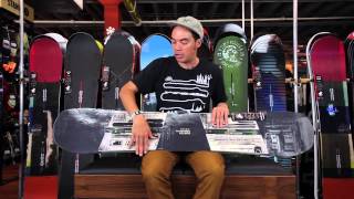 Burton 2015 Name Dropper Snowboard Review - Tactics.com - YouTube