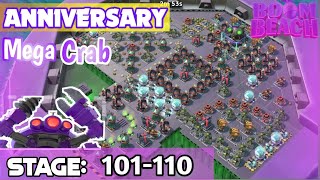 Zooka Strategy | Anniversary crab | Stage 101-110 Solo New Troops & Strategy | Boom Beach #boombeach screenshot 3