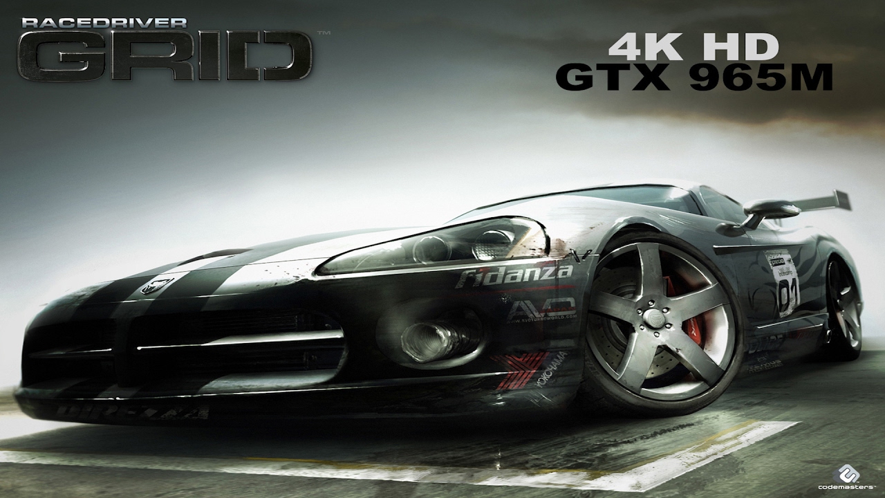 Race Driver Grid : 4KHD 60FPS Ultra Settings GTX965M (G751JL)