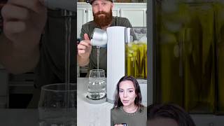 Testing the viral water filter to see if it works. #waterfilter #water #ninjahydrasense