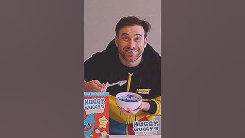 All new Huggy Wuggy Cereal!