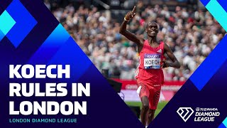 Koech Beats Home Favourite Kerr To Win 1500M In 323.82 Wanda Diamond League