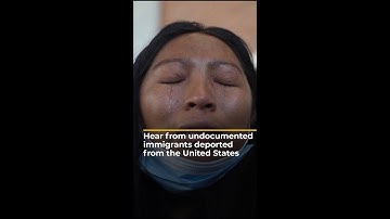 Hear from undocumented immigrants deported from the United States | AJ #shorts