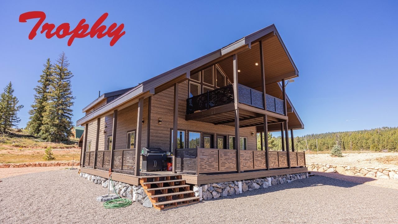 Recently Constructed Mountain Cabin Video Walkthrough - 245 N Apollo Trl, Duck Creek Village, UT
