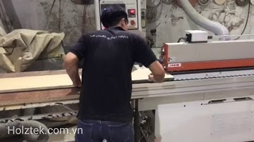 [ HOLZTEK ] PRO-700A Fully automatic edge banding machine