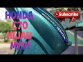 Repaint Body Honda C70 color Peppermint Green Myvi Step By Step