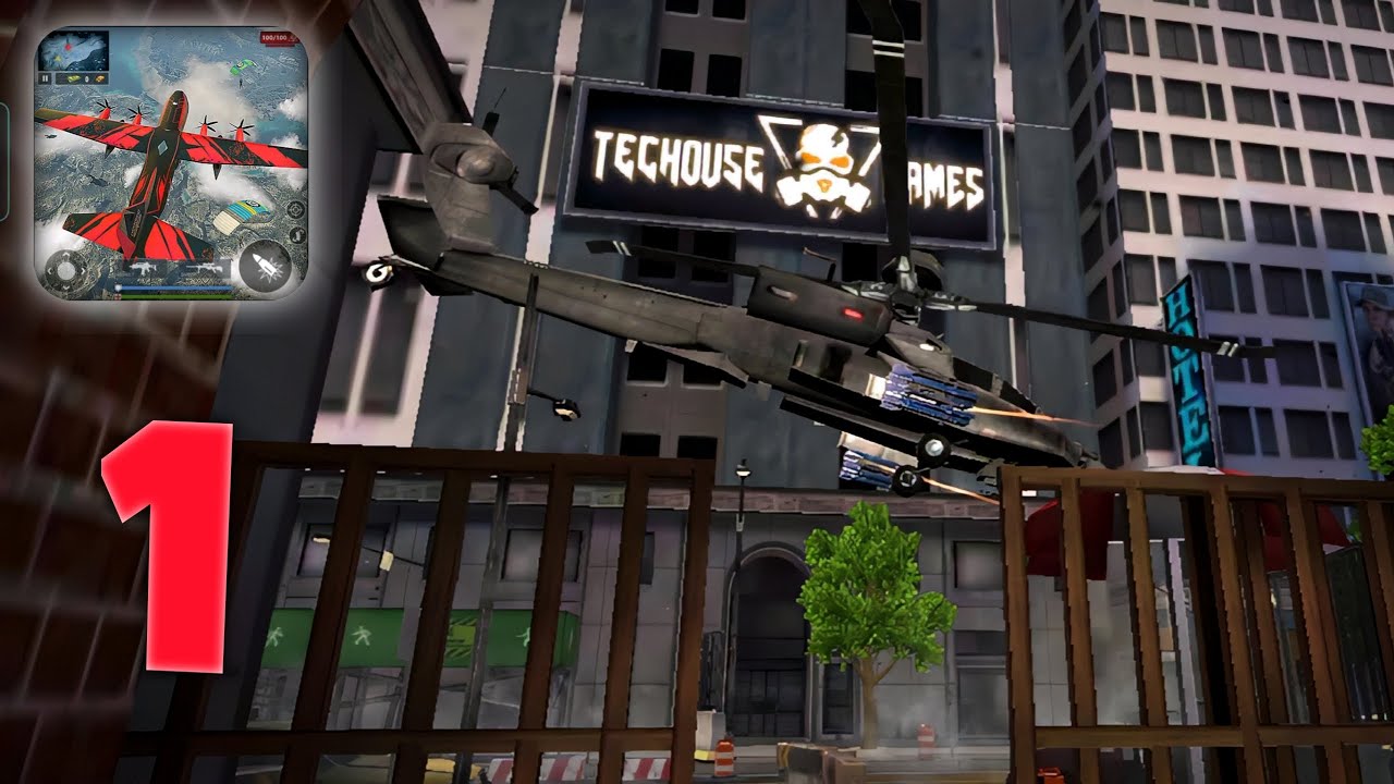 BattleOps - Gameplay Walkthrough Chapter 1 - The Escape - Level 1-3 | Lokibox