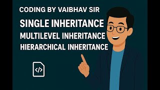 Types of Inheritance in java | Single inheritance | Multilevel inheritance hierarchical inheritance
