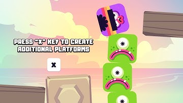 Squaremoji - Tutorial Level - Made with GDevelop Free Game Engine