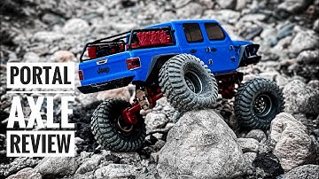 Portal Axles on the SCX24 - Worth the hype? Reviewing the RCAWD portal axles on the Gladiator