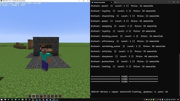 Бот майнкрафт для выбивания жителей нужных чар. nodejs mineflayer