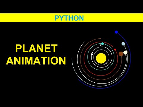 Python: Planet Animation - intro