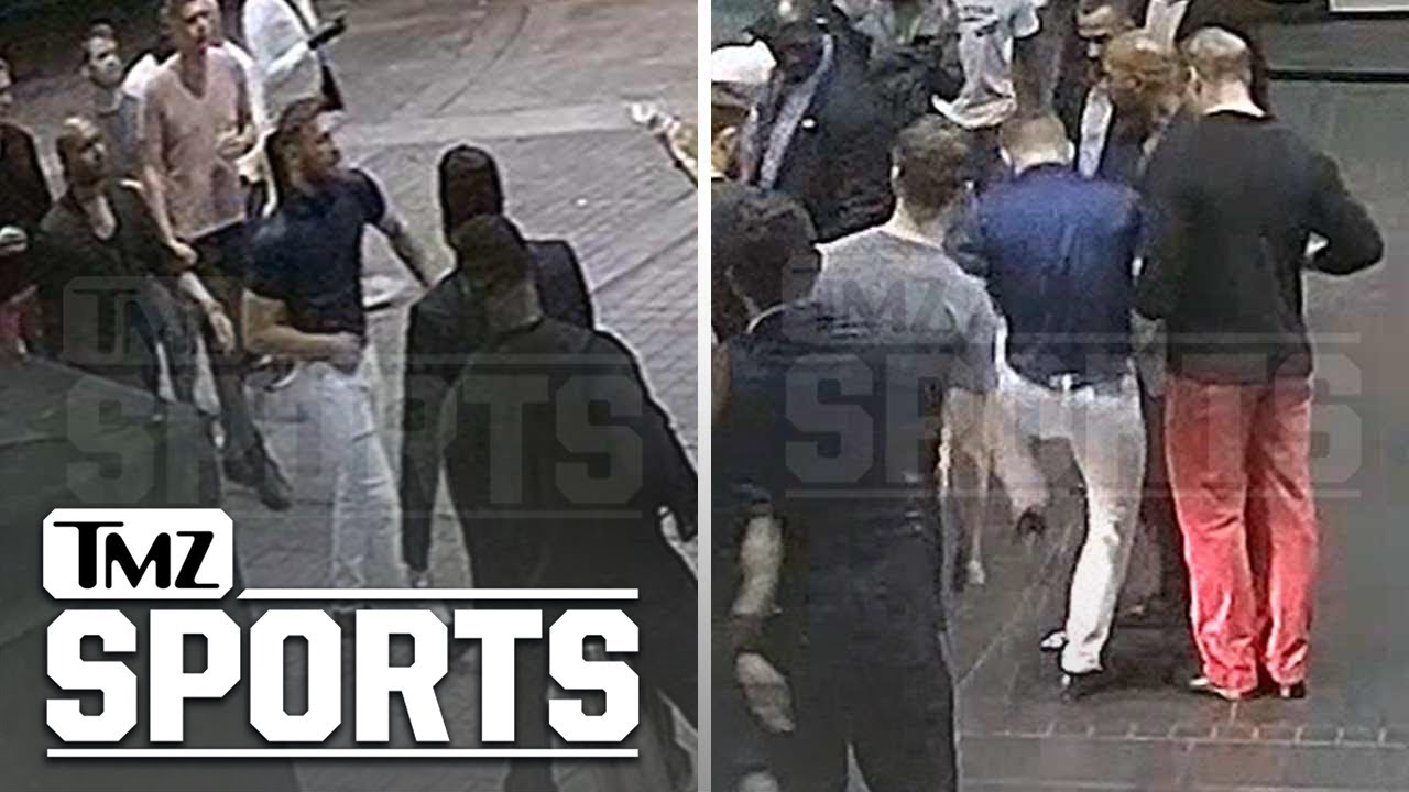 Conor McGregor New Surveillance Video Shows UFC Star Smash and Stomp Phone | TMZ Sports