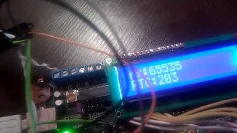 ESC, Atmega8 - SPI - Atmega32, LCD