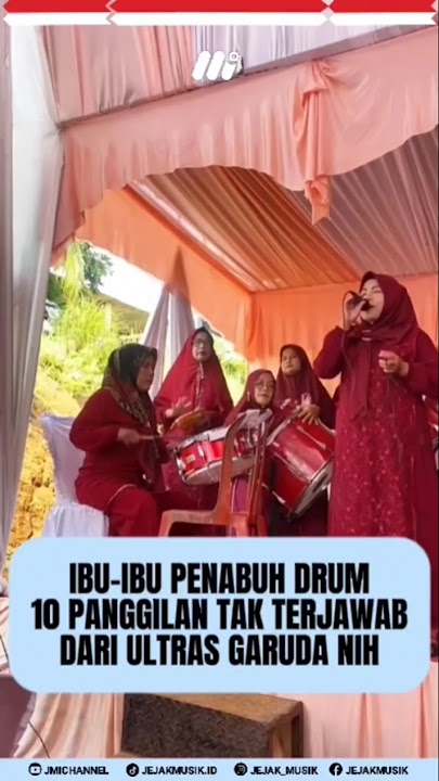 IBU-IBU PENABUH DRUM!!