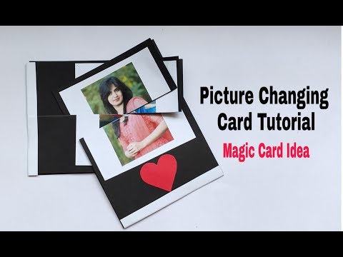 Picture Changing Card Tutorial | DIY Magic Card Idea (Requested Video)