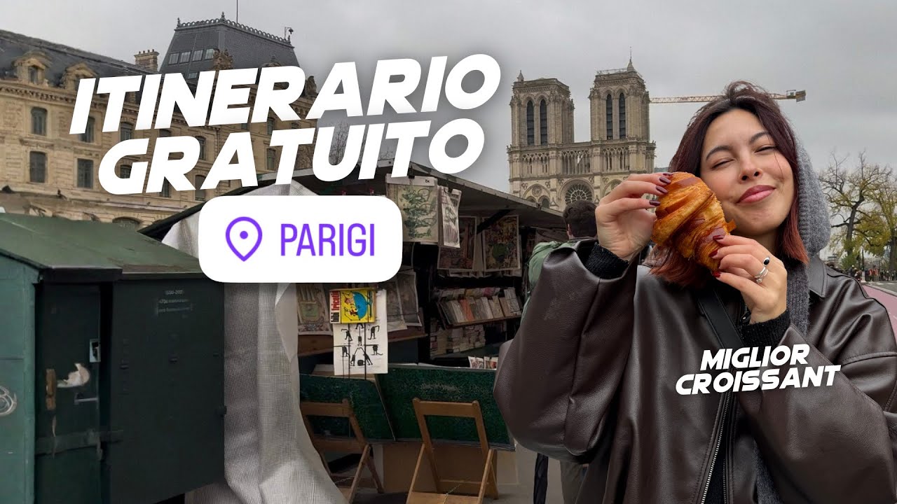Itinerario GRATUITO a Parigi🇫🇷 Miglior Croissant, Bistro da provare e attività poco conosciute