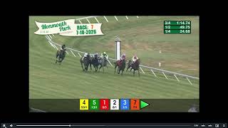 Grayosh Wins The $300K G3 WINSTAR MATCHMAKER Stakes At Monmouth Park On Sat July 18 2026