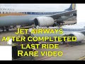 Very rare jet airways boeing 737 last flight inside mumbai airport  anmages anmages jetairways