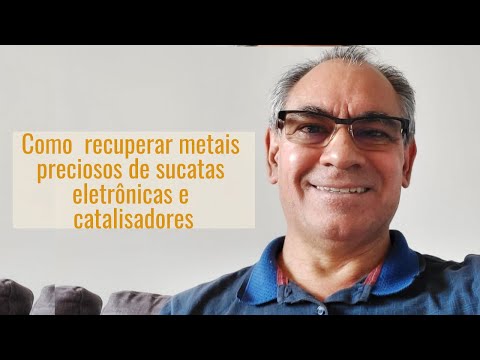 Vídeo: A platina contém ouro?