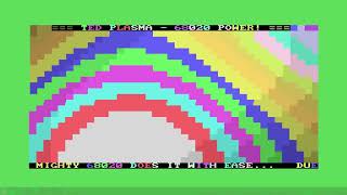 68020 TED 121 Colour Plasma Demo for Intuition Engine