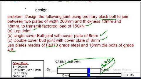 DESIGN OF STEEL STRUTURES: DESIGN OF BOLT JOINTS- 6