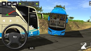 🤩 Indonesian Coach Bus Simulator ll Extreme Hill Road Driving Game 3D 🛣️🔥 screenshot 1