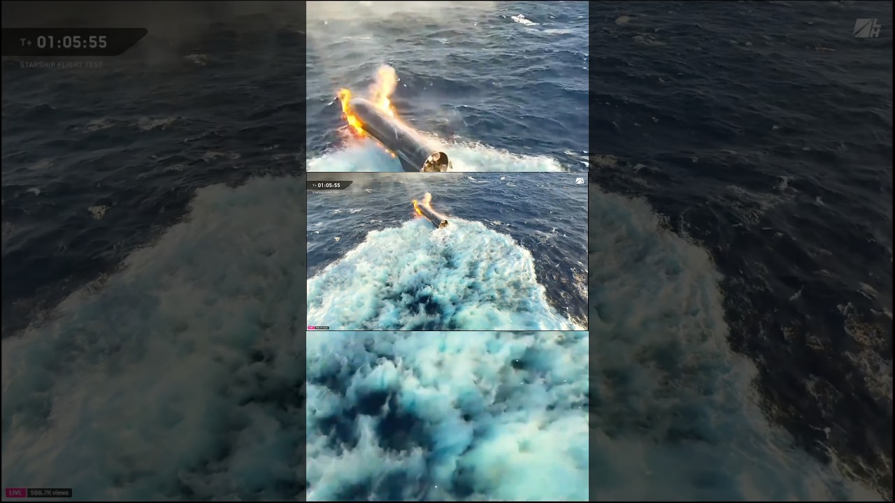Starship 13 splashdown réussi !