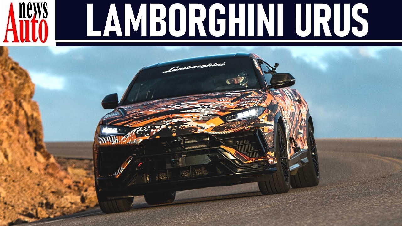 Lamborghini Urus (2022) - SUV Record at Pikes Peak | NewsAuto