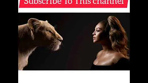 beyonce the lion king - the Gift