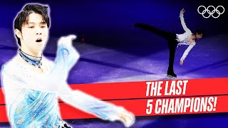 Men's Singles Figure Skating ⛸Last 5 Champions!