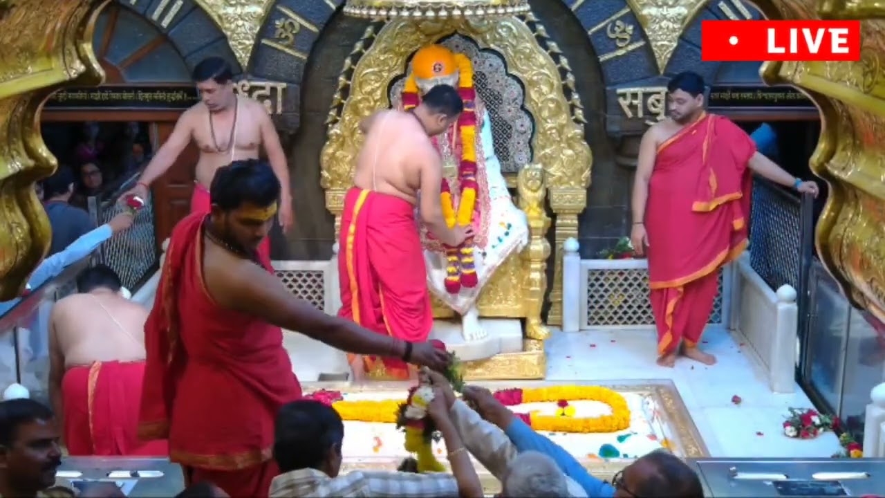 Sai Baba Mangal Sanan avam Aarti Darshan ll Today Live Shridi ll 08 March 26 