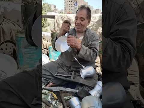 لا تقولي بوتاجاز ولا آير فراير حكاية السيد الجوهري أقدم سمكري بوابير وشيش في مصر