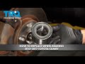 How to Replace Wheel Bearing 2012-2017 Toyota Camry