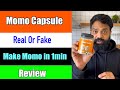 Momo Capsule || Momo Capsules || Momos Capsule review 