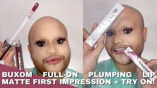 Buxom Full-On Plumping Lip Cream First Impression + Try On!