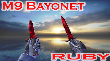 CSGO M9 Bayonet Doppler "Ruby" Showcase!!!!