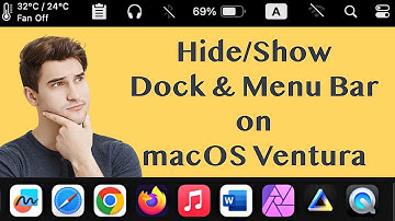 How to Easily Toggle Dock & Menu Bar on macOS Ventura [Step-by-Step Guide]