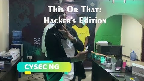 This or That: Hacker