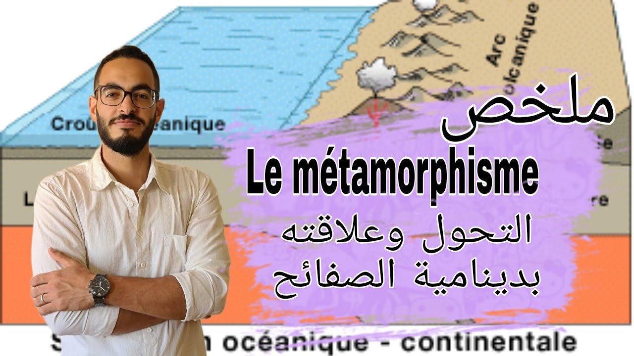 Résumé  du métamorphisme ملخص درس التحول