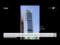 Kebakaran Hebat Landa Gedung Pencakar Langit Torre Moeve Madrid